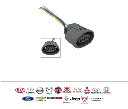 Conector Alternador Toyota Corolla Ovalado