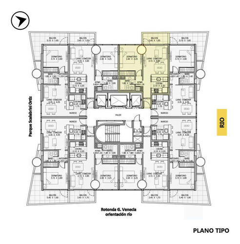 Venta Departamento 1 Dormitorio - Cochera - Arealis, Puerto Norte