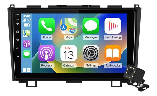 Estéreo 6+128g Para Honda/crv/cr-v 2006-2011 4g Qled Carplay