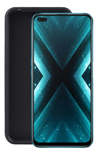 Funda De Tpu Para Oppo Realme X3, Negro Mate