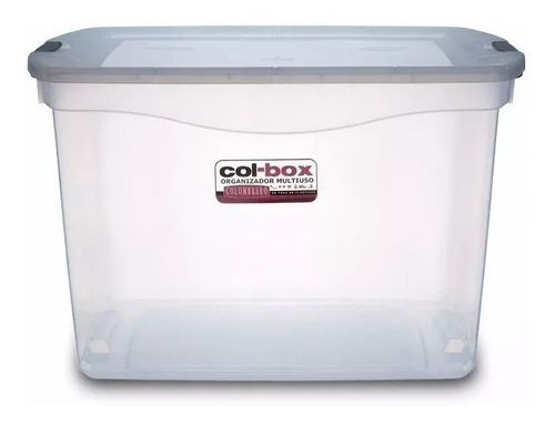 Caja De Plástico 80 Lts Apilable Organizadora Colombraro