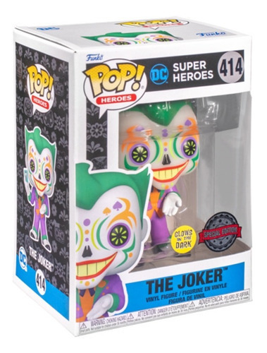 Funko Pop! Dc Comics The Joker / Día De Los Dc (glow)