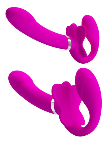 Vibrador Para Mujeres Doble Cabeza Consolador Doble Penetrac
