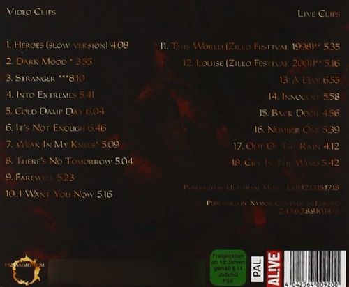 Clan Of Xymox - Visible 2 Dvd