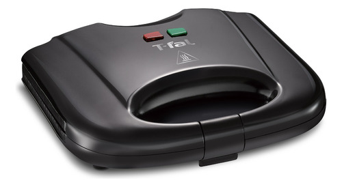 Sandwichera Compacta T-fal Antiadherente Negra, Sm2118mx