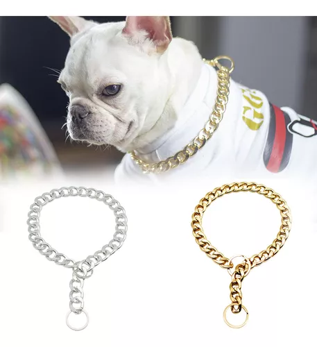 Collar Para Mascotas Con Cadena De Oro Grande De Perro De 45 | Cuotas sin  interés