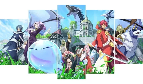 Quadro decorativo Tensei Shitara Slime Datta Ken Poster 02