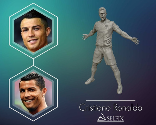 Archivo Stl Impresión 3d - Christiano Ronaldo Figure