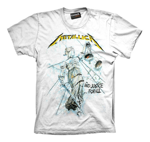 Remera Metallica Retro Vintage ... And Justice For All