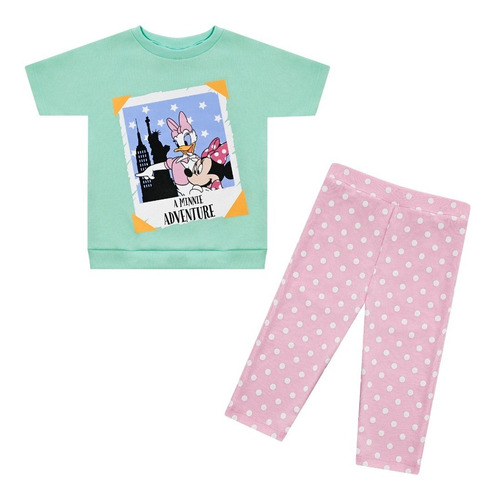 Conjunto Bebe Niña Minnie Y Daisy Disney Adventure