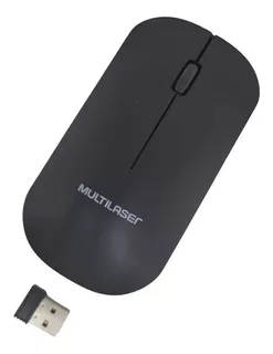 Mouse sem fio Multilaser MO307 preto