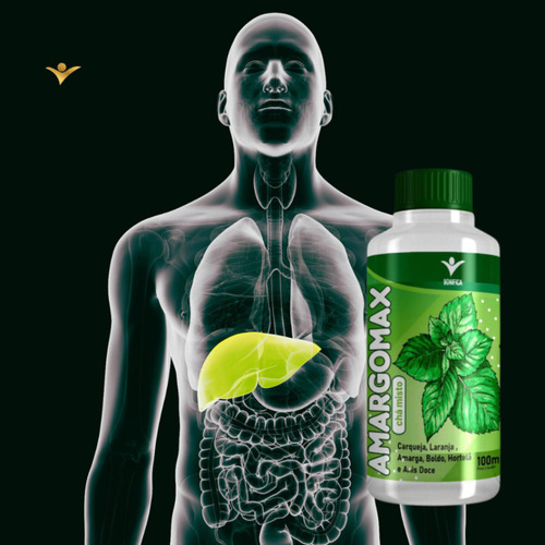 Amargomax Suplemento Alimentar Nutricional Bonifica Chá misto 100% Natural