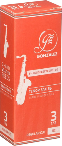 Caña Saxofón Tenor Gonzalez Tsaxg35, 5 Unidades, Cali...
