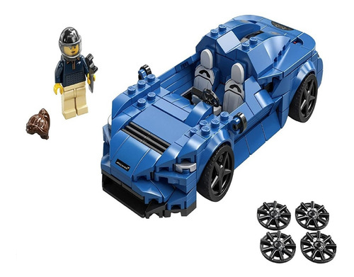Imagen 2 de 6 de Lego® Speed Champions - Mclaren Elva (76902)