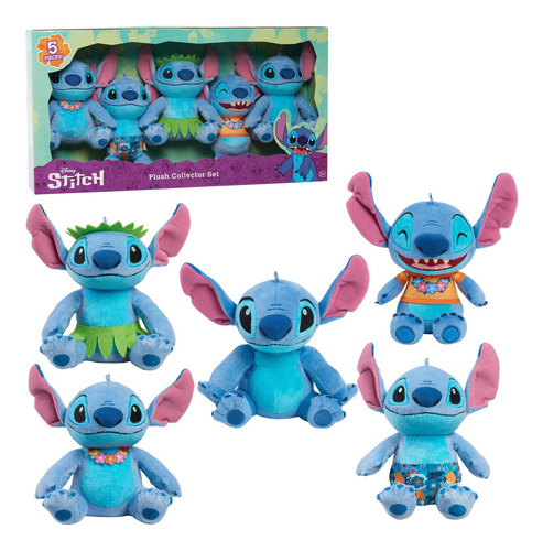 Set Colección De Peluches Stitch Disney Para Niños