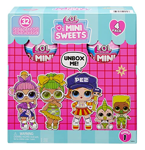 ¡sorpresa! Loves Mini Sweets Collectible Dolls 4-pack #3 Jol