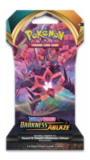 Pokemon Booster Pack Cartas Sword & Shield Darkness Ablaze