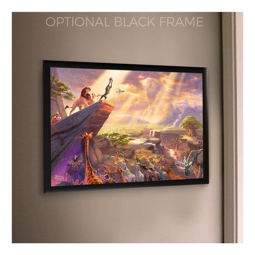Mightyprint Disney El Rey León Circle Of Life Pride Rock