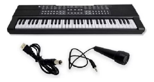 Organo Electronic Keyboard Con Microfono 61 Teclas