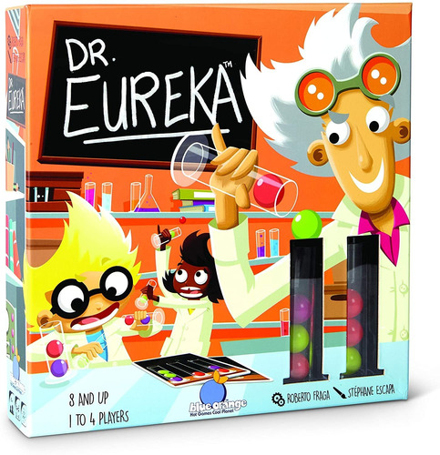 Juego De Lógica De Velocidad De Dr. Eureka Azul Naranja