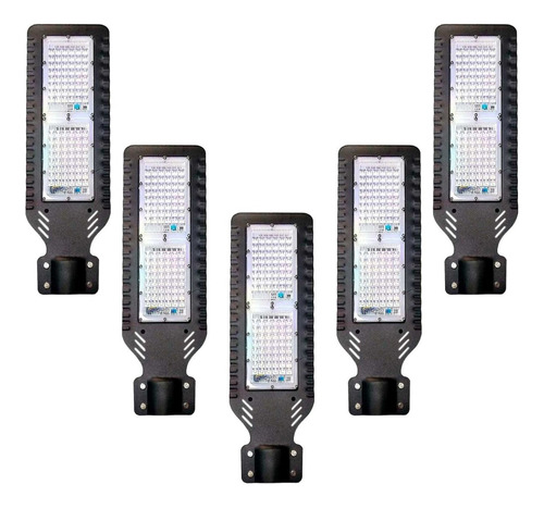 Kit 5 Lampara Alumbrado Publico Led 100w Suburbana A100w09s0