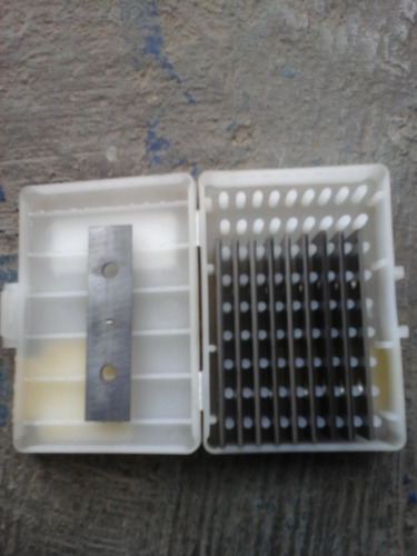 Juego De Cuchillas Para Trompo O Fresadora De 5x12 X1.2