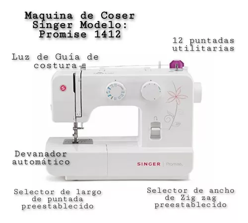 Singer Promise 1412 Máquina de Coser