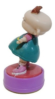 Imagen 4 de 6 de Figura Rugrats Liliana Deville Sello 7cm Viacom Cartoon