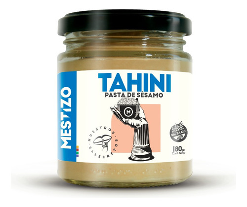 Tahini  Mestizo X 180gr - Pasta De Sésamo Blanco