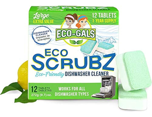 Limpiador Para Lavavajillas Eco-gals Eco Scrubz, Sin Perfume