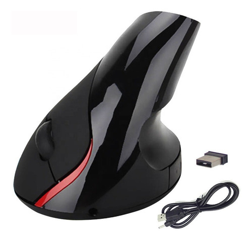 Imagen 5 de 5 de Mouse Óptico Ergonómico Vertical Inalambrico