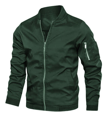 Chaqueta Bomber De Talla Grande Para Hombre, Ropa De Calle