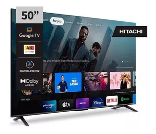 Smart TV Hitachi CDH-LE504KSMART26-F LED Google TV 4K 50" 220V