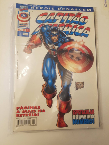 Capitão América - Heróis Renascem - Coleção Completa Do 1 Ao 12 - Ed. Abril
