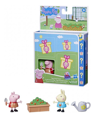Peppa Pig Sorpresa Huerto 2 Figuras + 2 Accesorios Hasbro