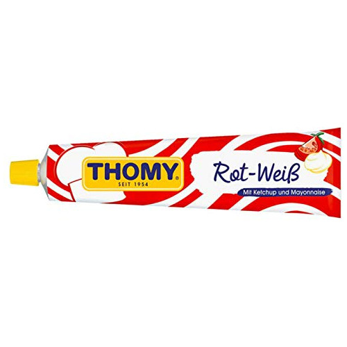 Thomy Rot Weise (rojo Blanco  Ketchup Y Mayonesa En Tubo) 6.