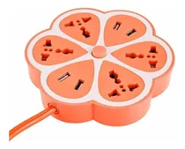 Comprar Extension De Corriente 4 Enchufes Universales + 4 Puerto Usb