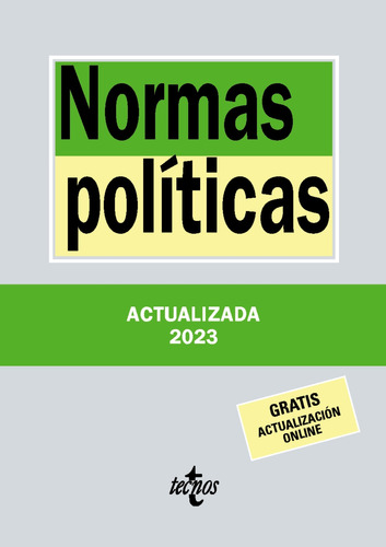Normas Políticas - Editorial Tecnos  - *