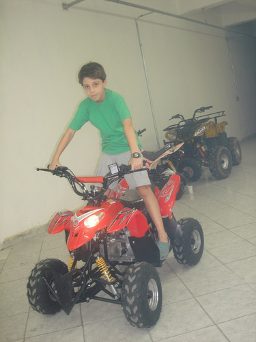 Quadriciclo À Gasolina Infantil 110cc Barzi Motors Moskiti