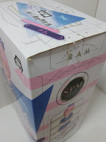Re Zero Lugnica Airlines Action Figure Sega. Cód A47 (Usado)