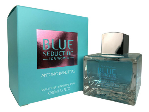 Perfume Original Antonio Banderas Blue Seduction 80ml Dama 