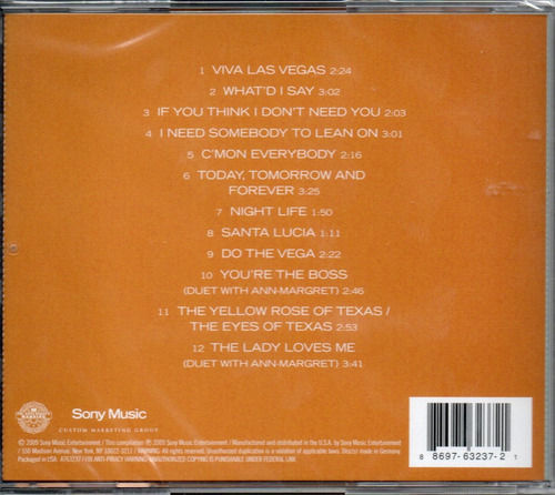 Elvis Presley Viva Las Vegas Soundtrack Nuevo Beatles Stones