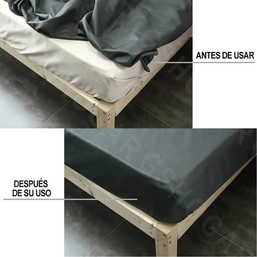 Juego De 2 Sujetadores Para Sábanas Cama Elasticos A Clips S