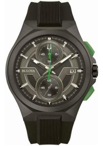 Bulova Maquina Sport Reloj De Cuarzo Cronógrafo De 6 Manos