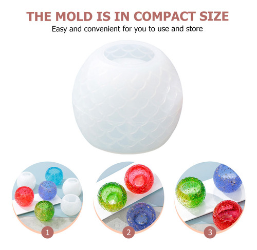 Molde De Silicona Único Para Hacer Vasos, Molde De Silicona