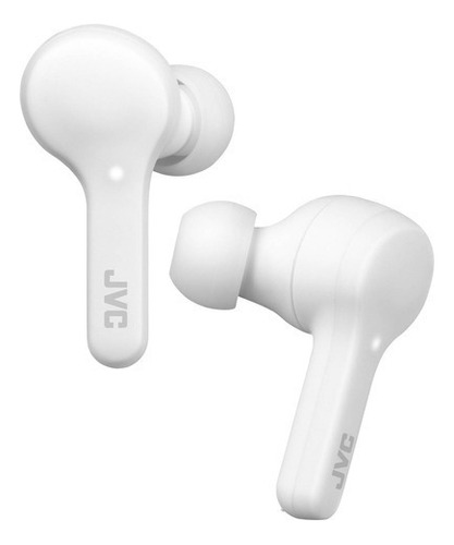 Auriculares Earbuds Inalambricos Jvc Waterproof Ipx4 White Color Blanco