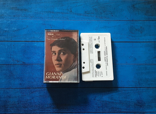 Gianni Morandi Grandes Exitos Cassette Arg Maceo-disqueria