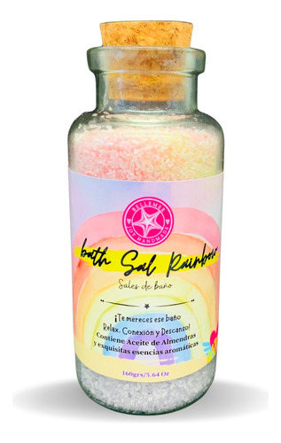 Sales De Baño Para La Tina - Rainbow Bellemer® 160 Grs