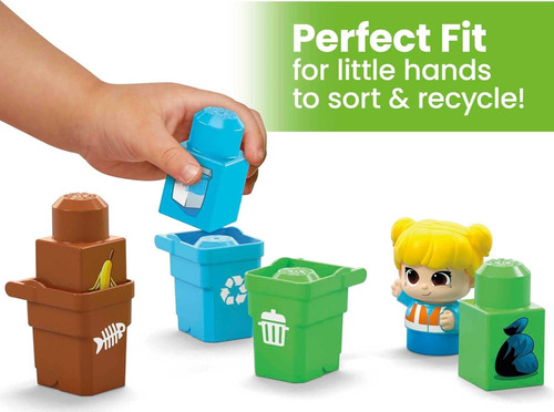 Mega Bloks Fisher Price Para Bebés Escuadrón De Reciclaje