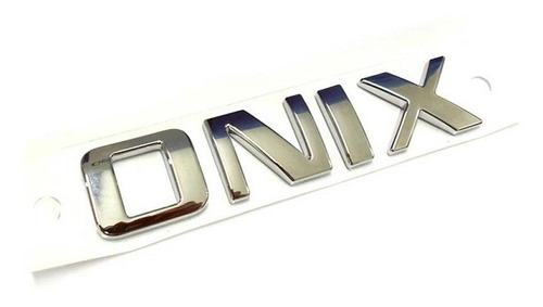 Emblema  Onix  Tapa Trasera Original Chevrolet Onix